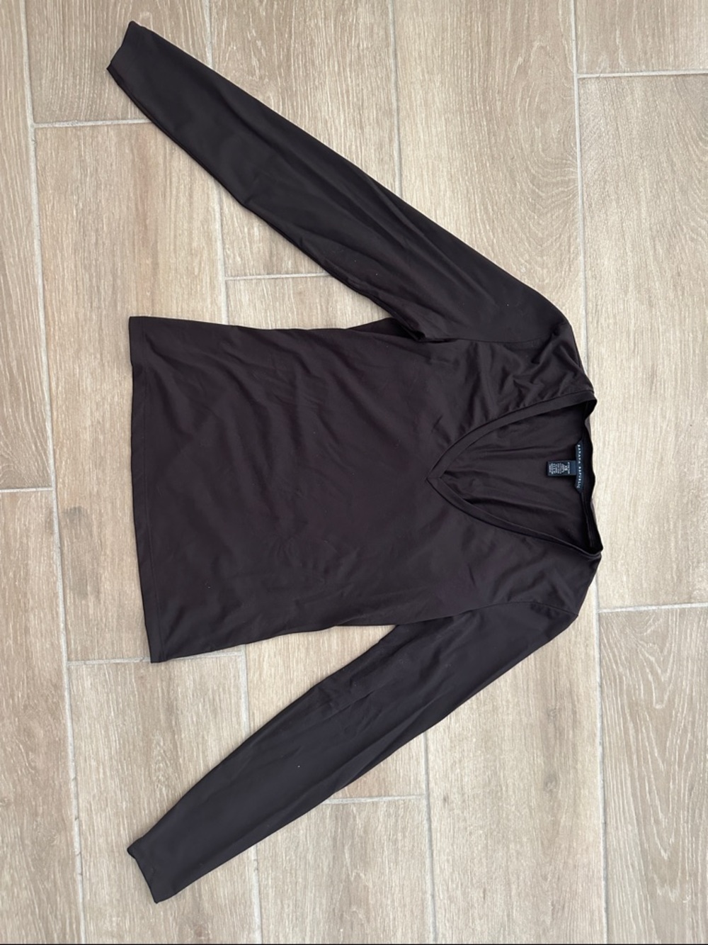 Banana republic long sleeve v neck dark brown XS women’s